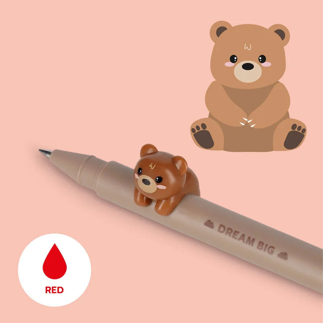 Legami Lovely Friends Gel Pen Teddy Bear