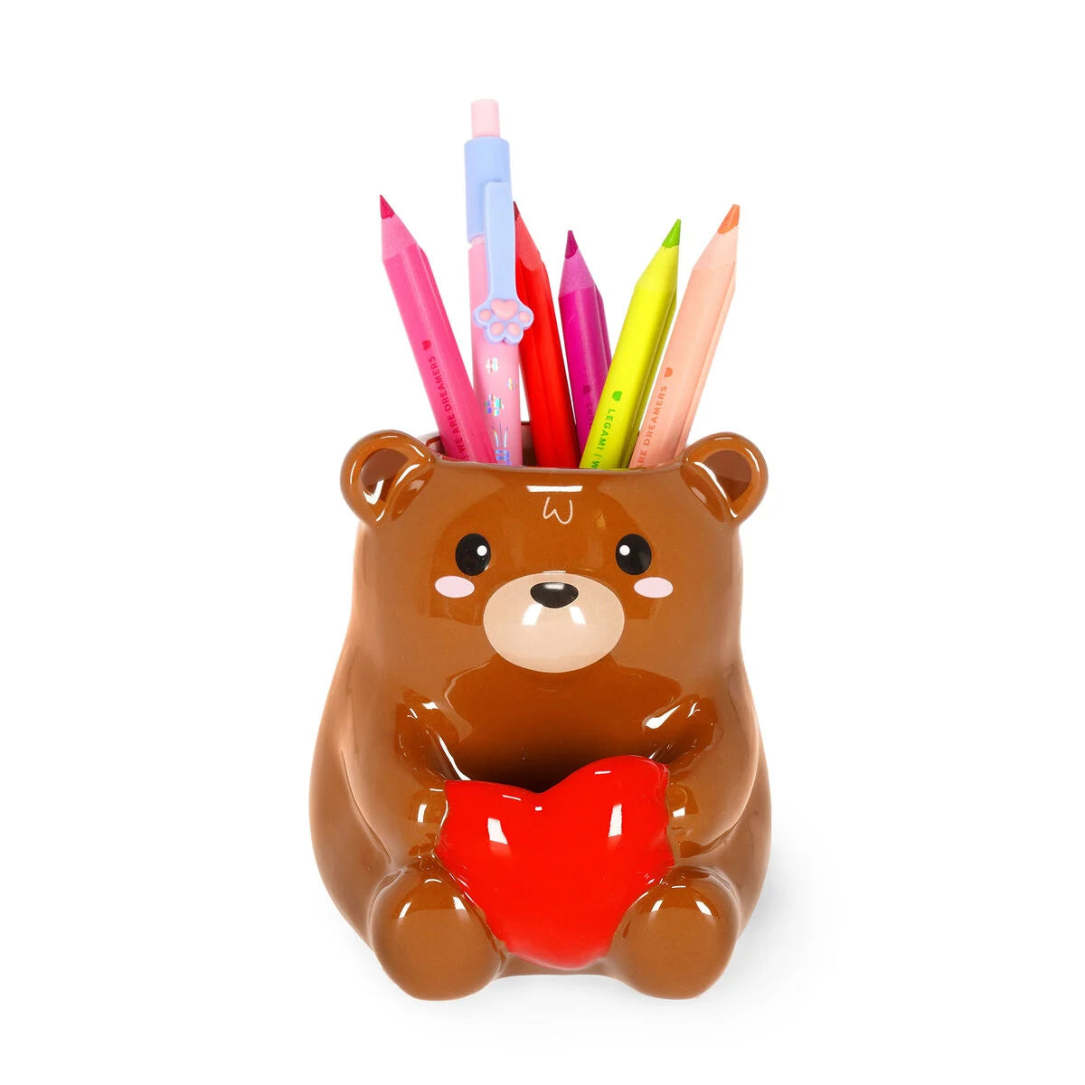 Legami Desk Friends Pen Holder Teddy Bear
