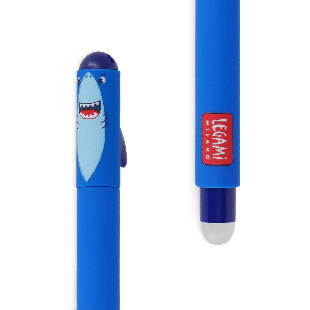 Legami Erasable Gel Pen Shark