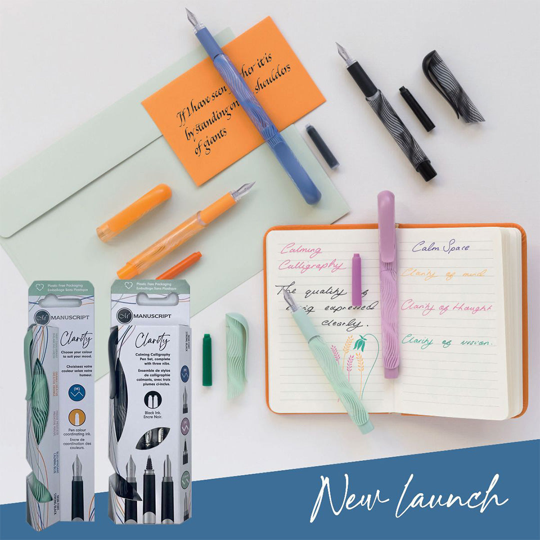Manuscript Clarity Fountain Pen Blue