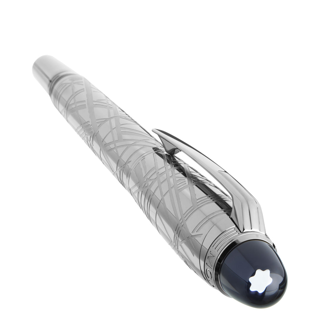 Montblanc Starwalker SpaceBlue Metal Fountain Pen