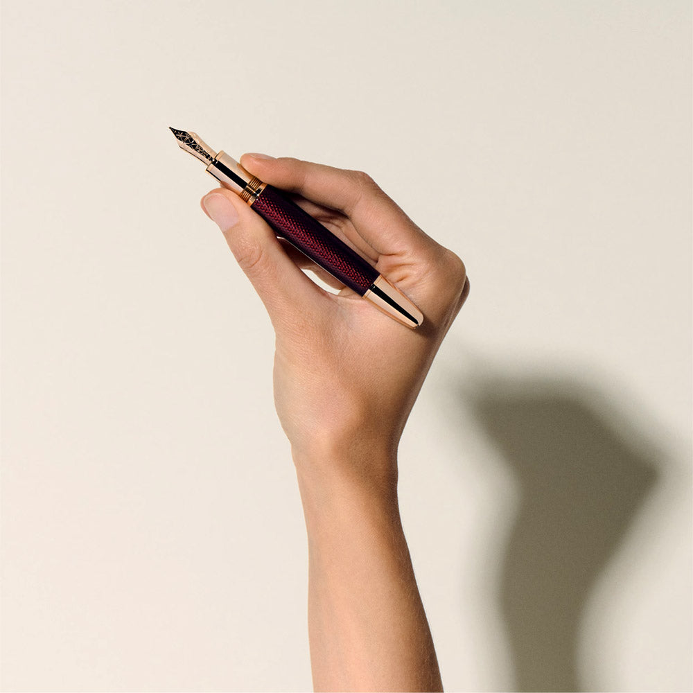 Montblanc Meisterstuck Solitaire Golden Hour Fountain Pen