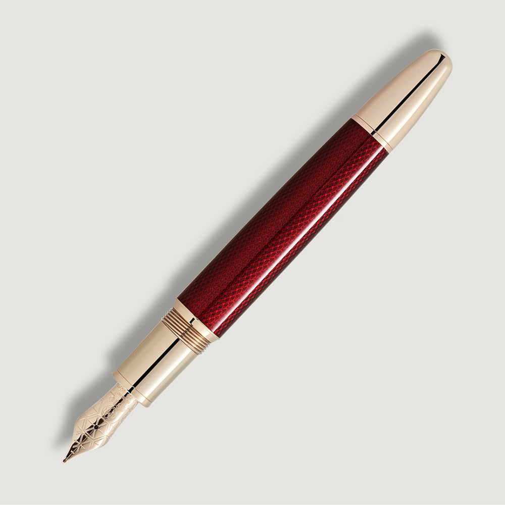 Montblanc Meisterstuck Solitaire Golden Hour Fountain Pen