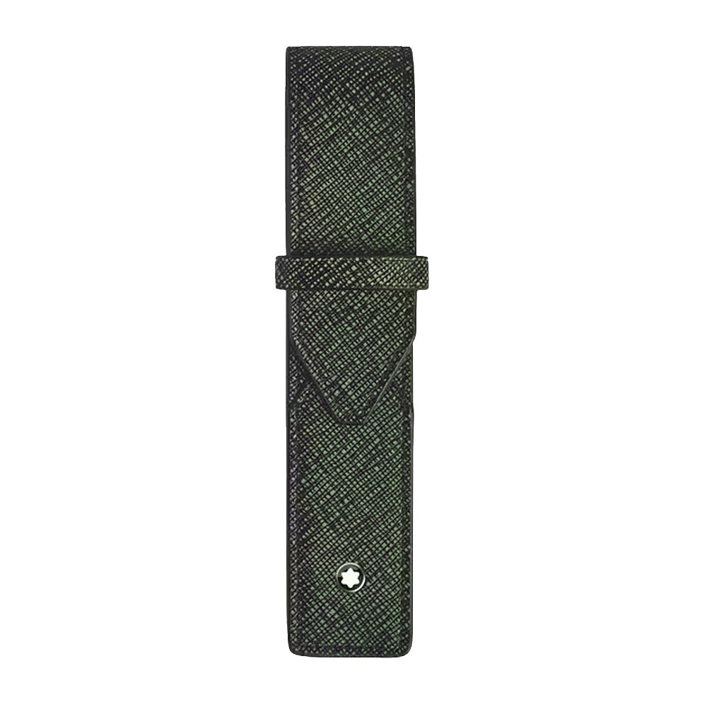 Montblanc Meisterstuck Sartorial 1 Pen Pouch Tweed Khaki