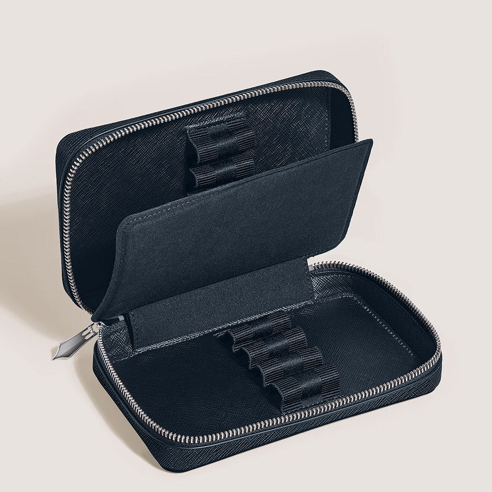 Montblanc Sartorial 8 Pen Pouch Tweed Blue