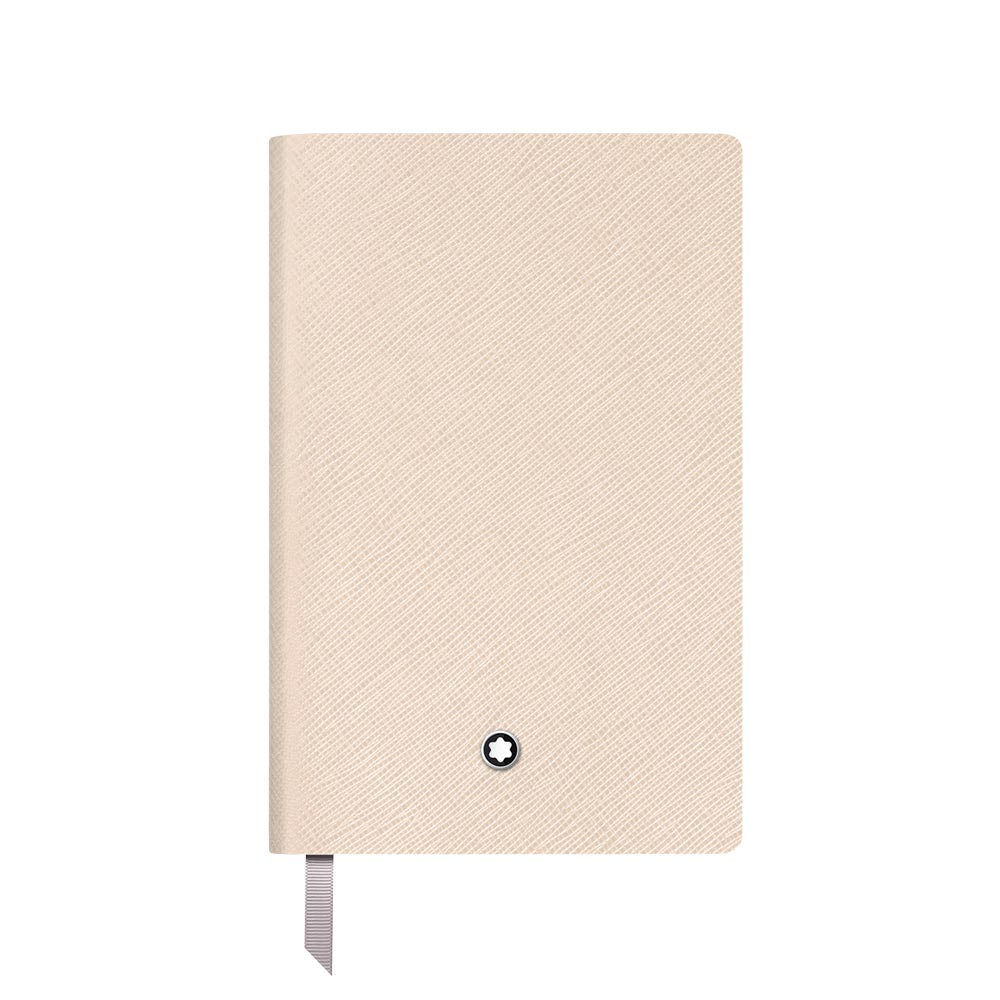 Montblanc Small Notebook Cloudy Beige Leather Lined