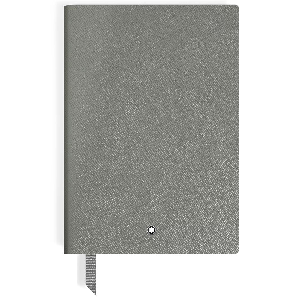 Montblanc Medium Notebook Medium Gray Leather Lined
