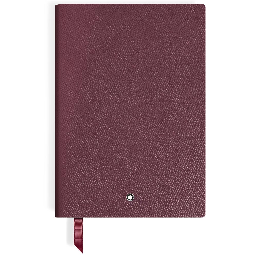Montblanc Medium Notebook Cassis Burgundy Leather Lined