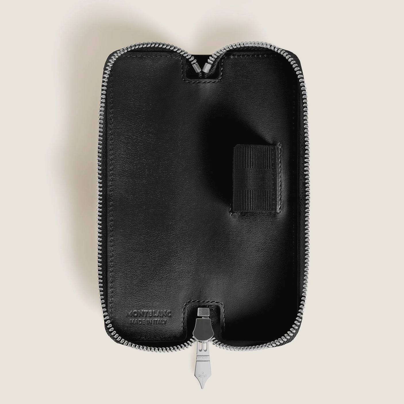Montblanc Meisterstuck 1 Pen Pouch with Zip Black