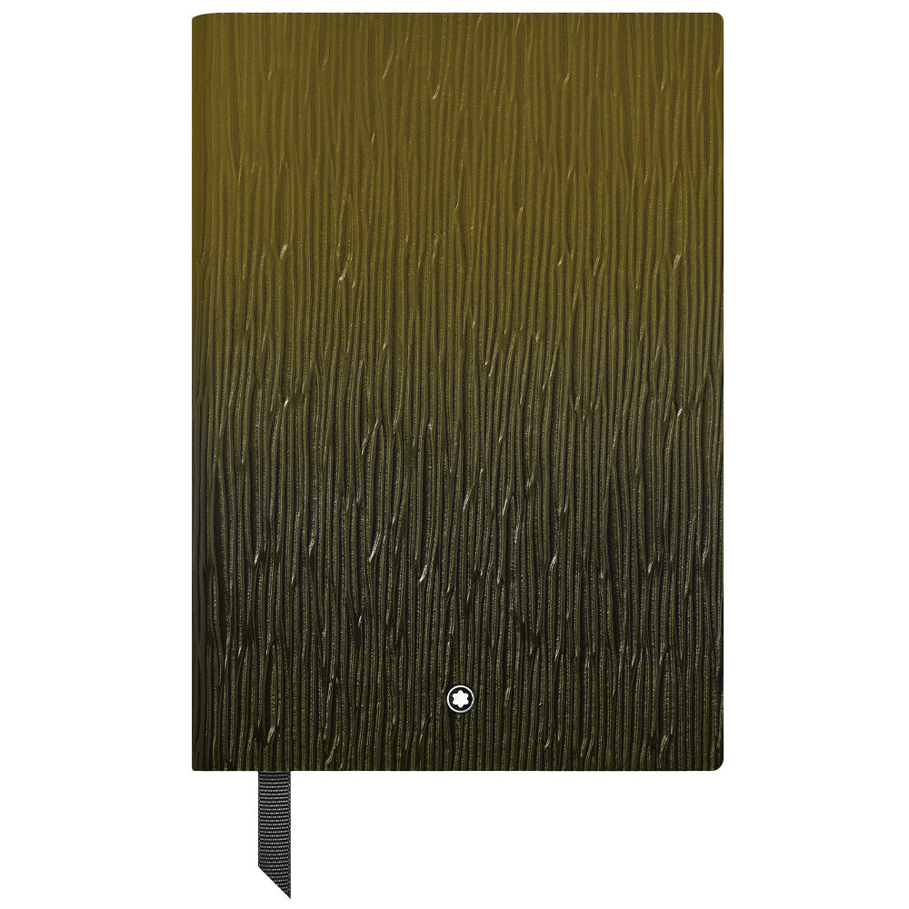 Montblanc Notebook Large Corteccia Sfumato Leather Velvet Green