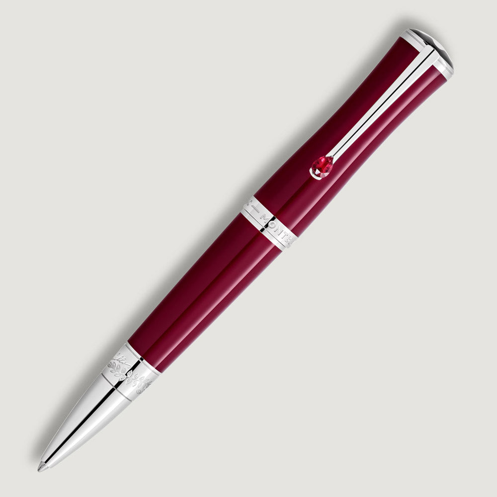 Montblanc Muses Maria Callas Special Edition Ruby-Coloured Ballpoint Pen