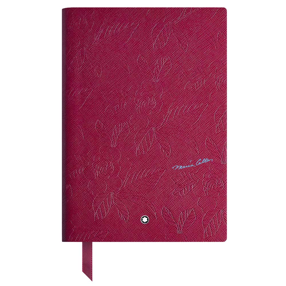 Montblanc Notebook Medium Maria Callas Red