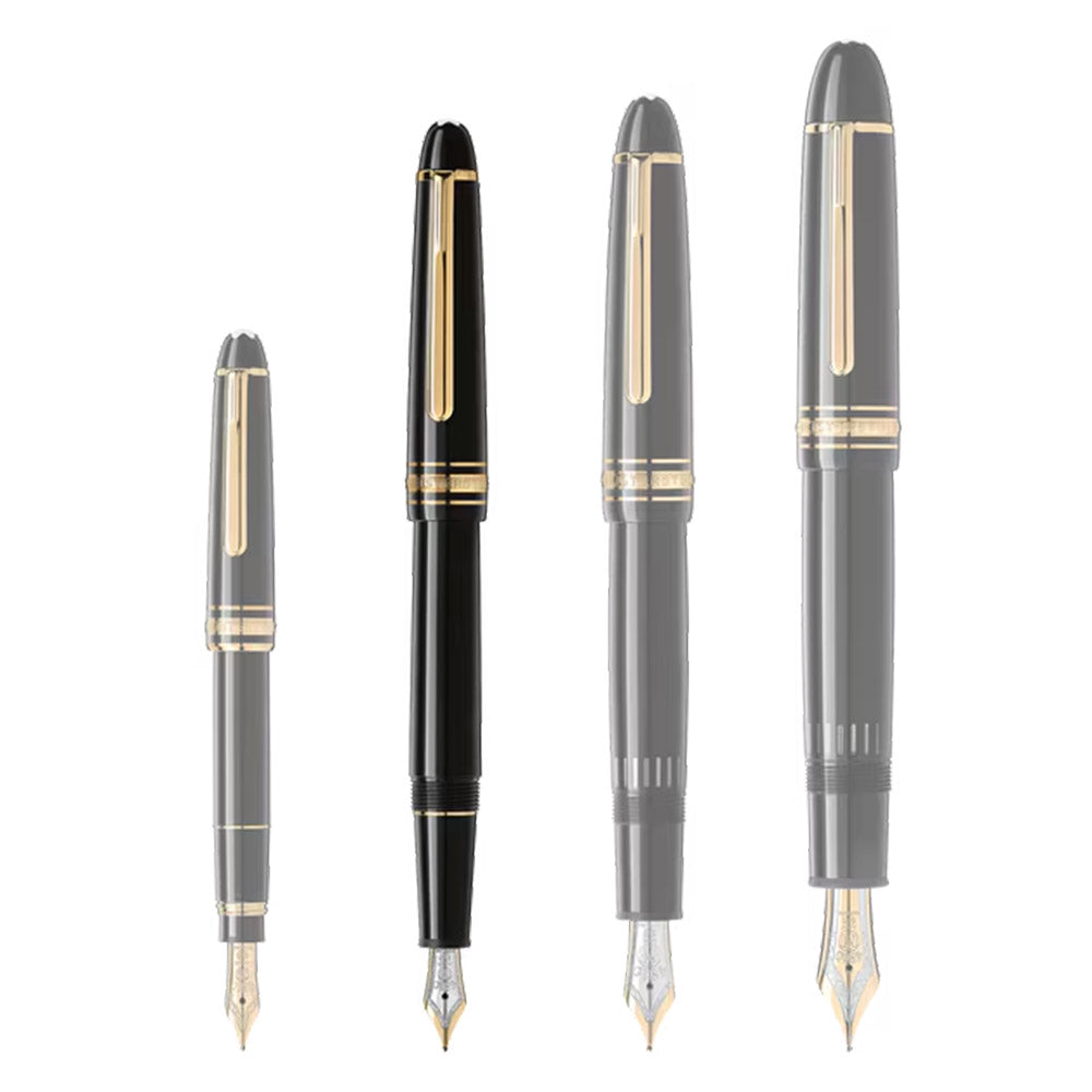 Montblanc Meisterstuck Classique Fountain Pen Gold Trim