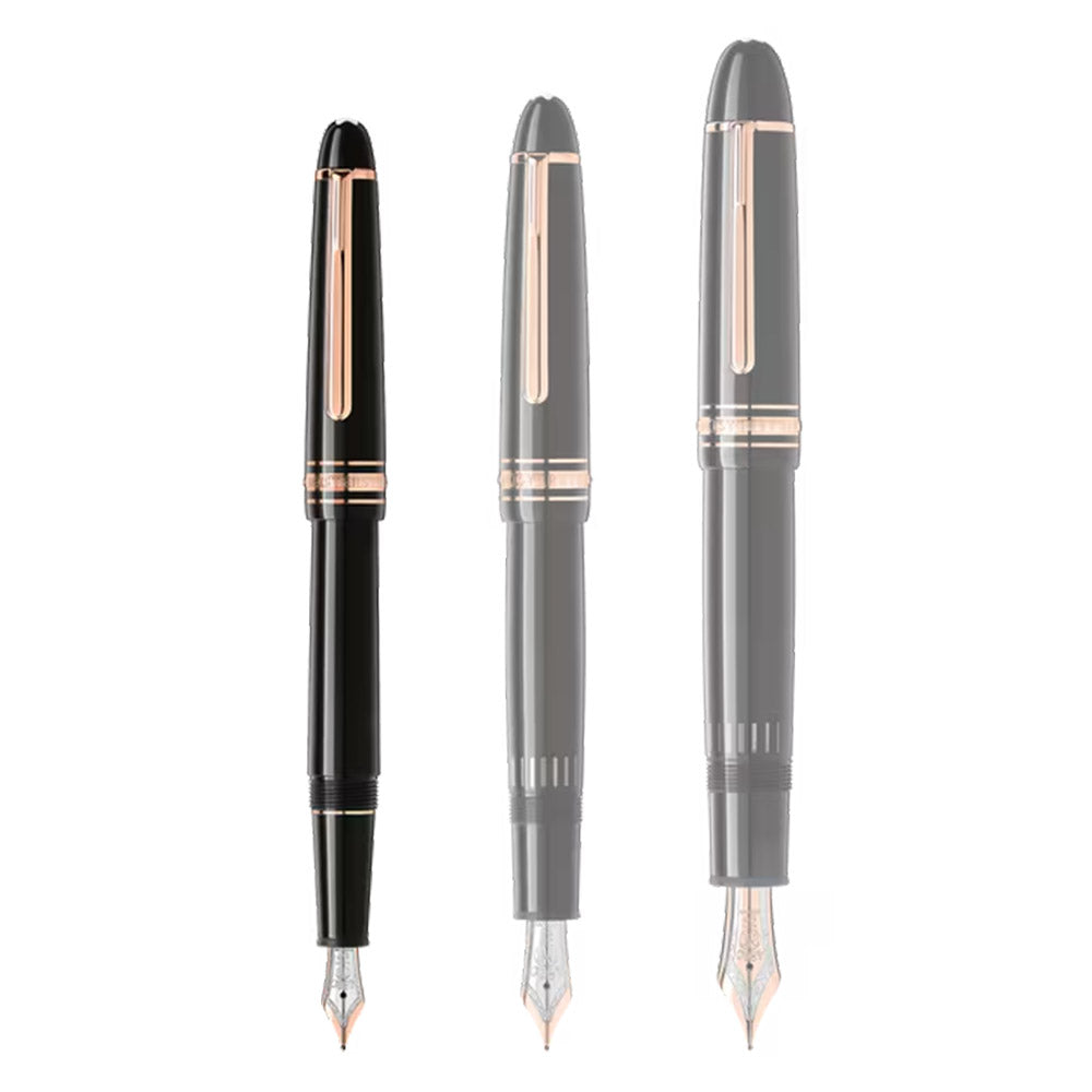 Montblanc Meisterstuck Classique Fountain Pen Rose Gold Trim