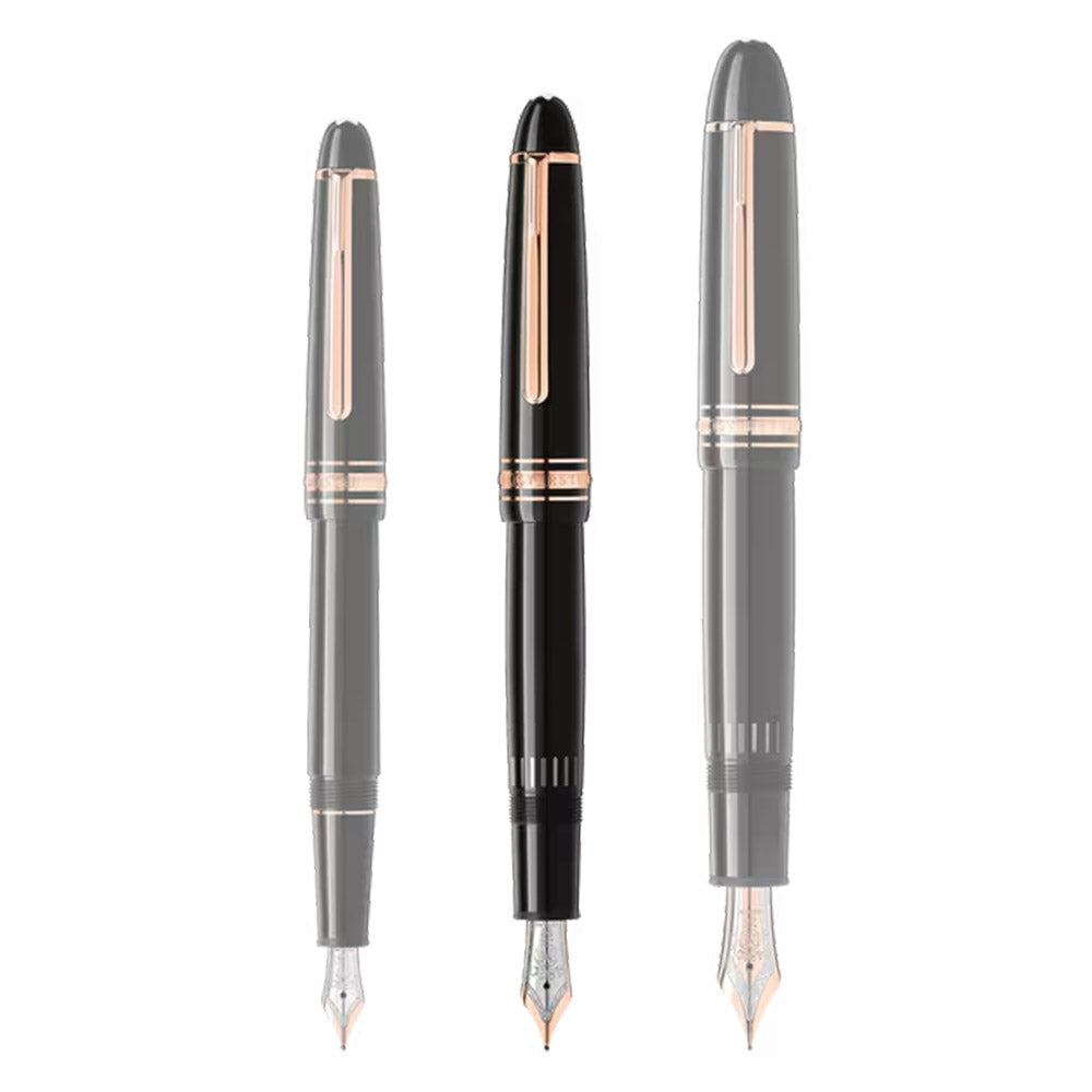 Montblanc Meisterstuck LeGrand Fountain Pen Rose Gold Trim
