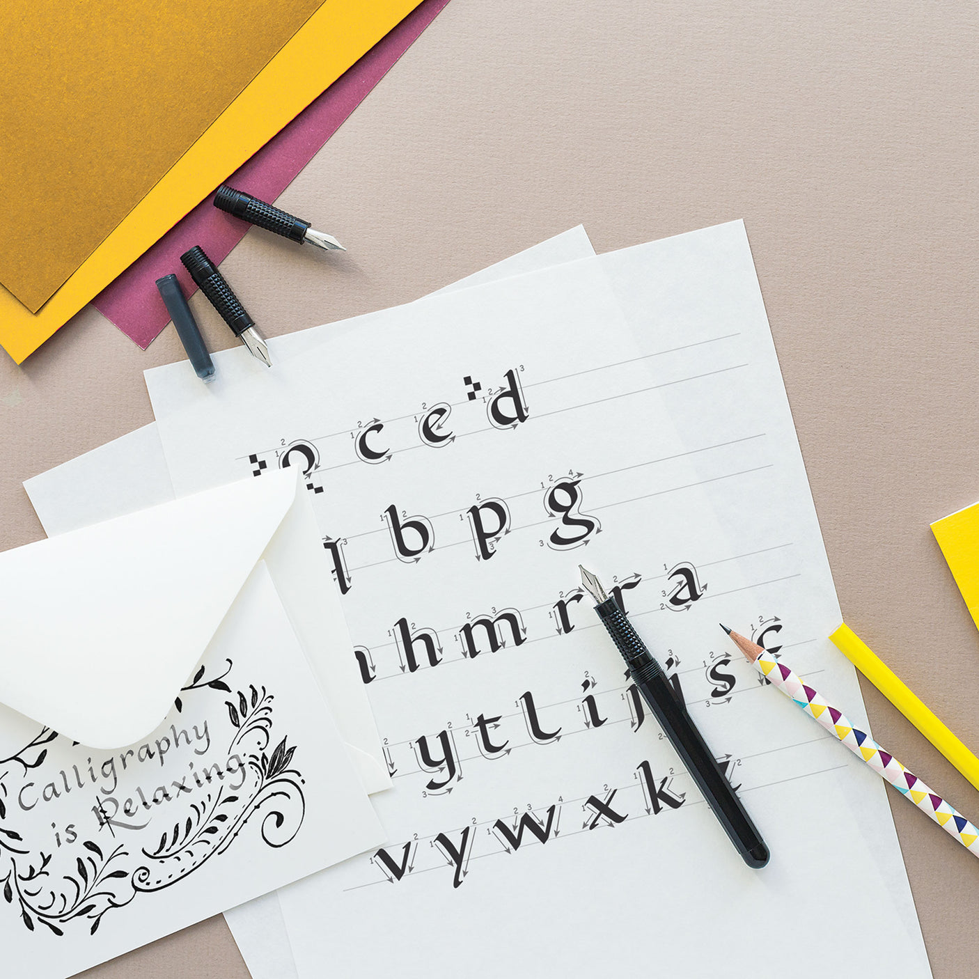 Manuscript Beginner's Calligraphy Set