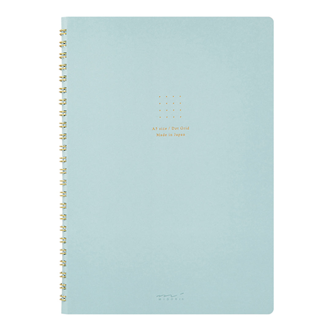Midori Ring Notebook A5 Color Dot Grid
