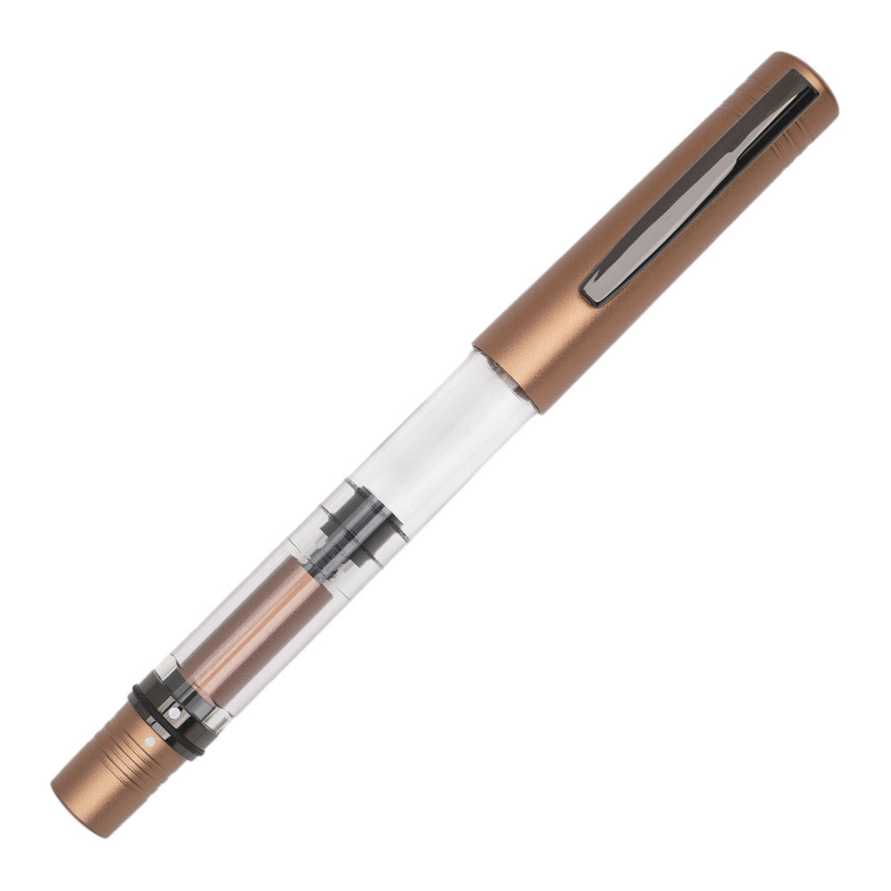 Monteverde MP1 Piston Filling Fountain Pen Mocha Mousse