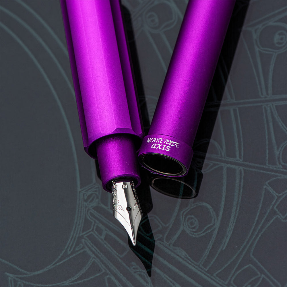 Monteverde Axis Fountain Pen Purple