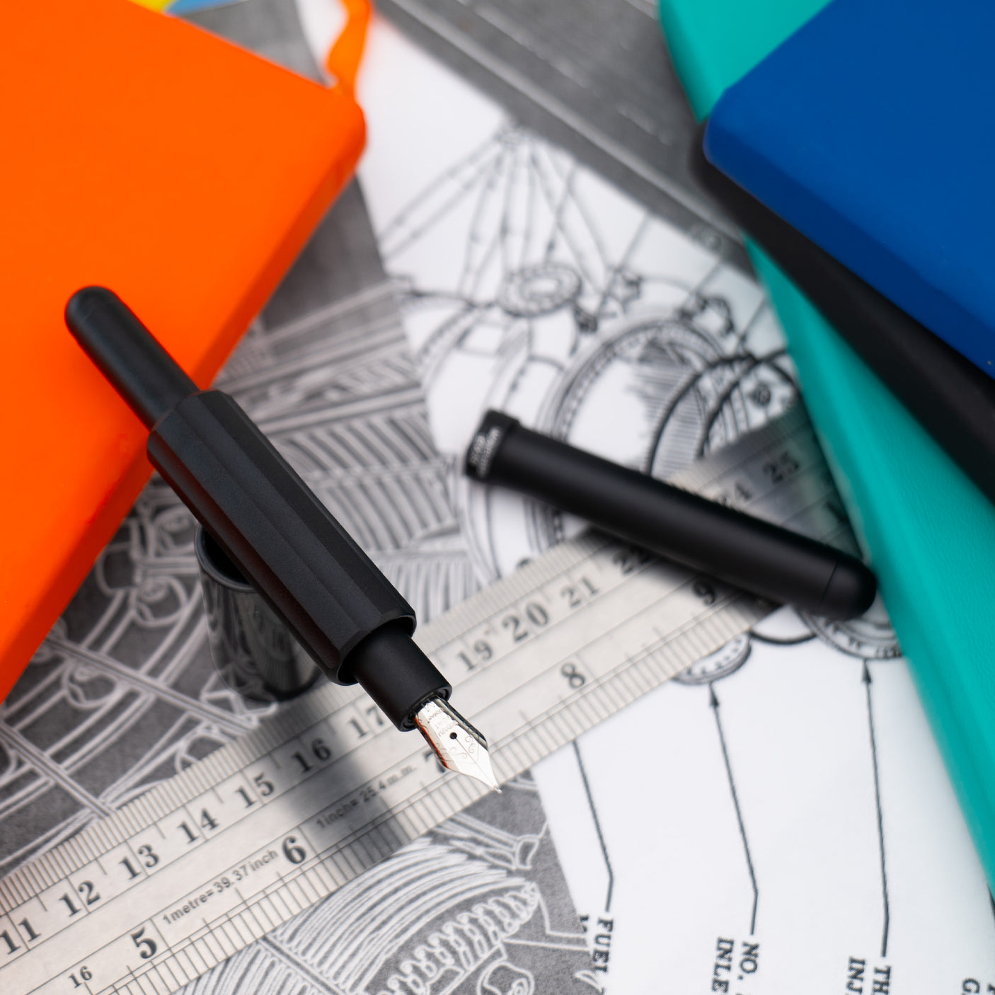 Monteverde Axis Fountain Pen Black