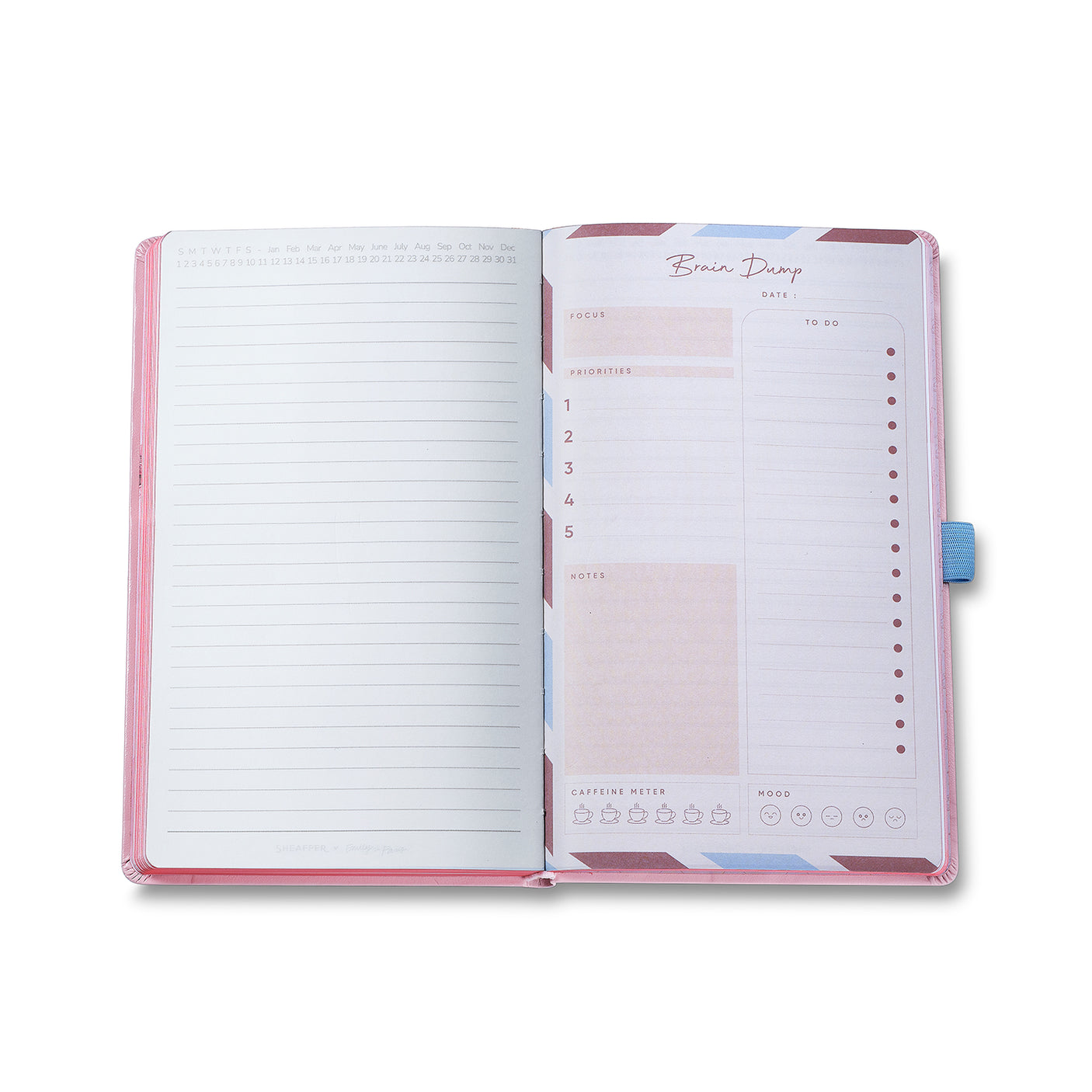 Sheaffer Emily in Paris A5 Notebook Pink