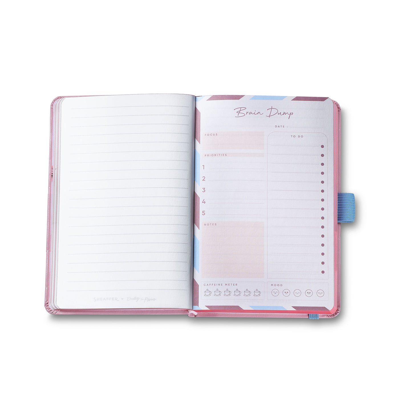 Sheaffer Emily in Paris A6 Notebook Pink