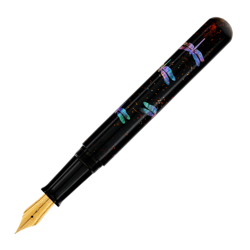 IKKAKU by Nahvalur Dragonfly Fountain Pen 14K Nib