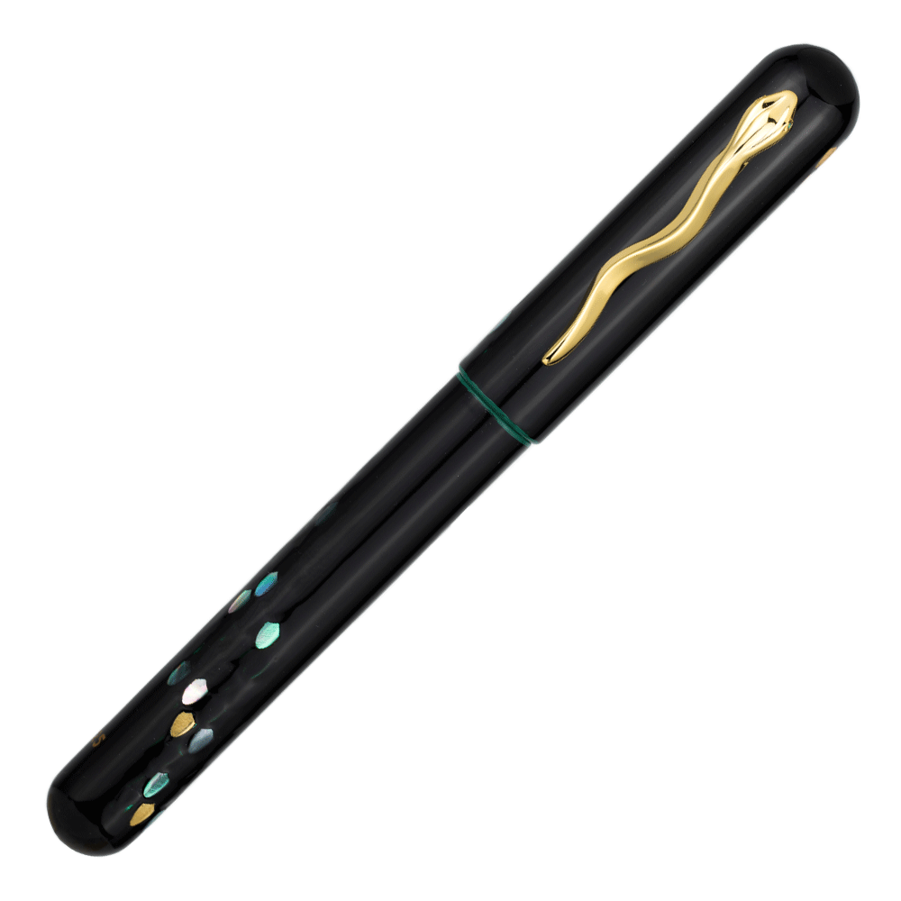 IKKAKU by Nahvalur Year of the Snake Fountain Pen 14K Nib