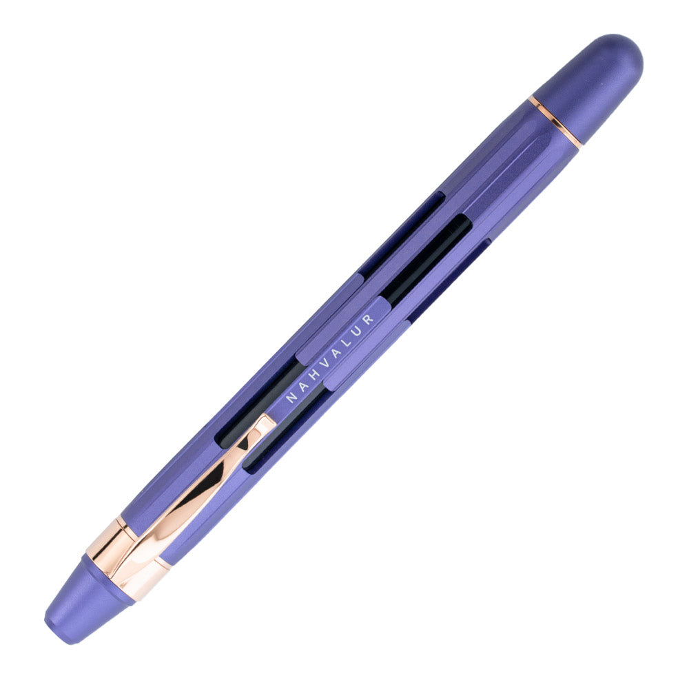 Nahvalur Eclipse Retractable Fountain Pen Hepatizon Rose Gold