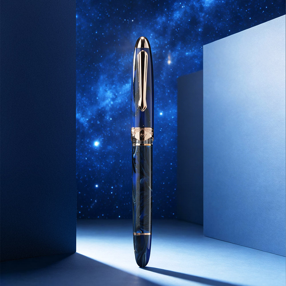 Nahvalur Horizon Fountain Pen Nebula