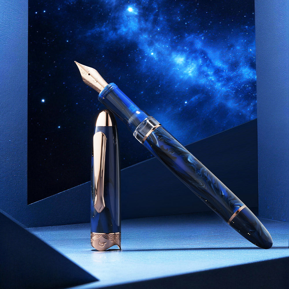 Nahvalur Horizon Fountain Pen Nebula