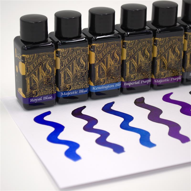 Diamine 30ml Set of 7 Colours Nobility