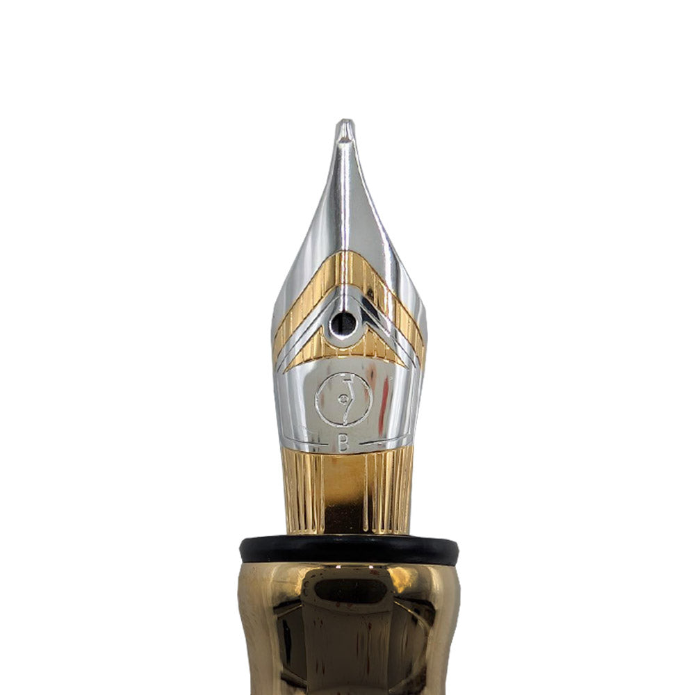 Otto Hutt design 06 Fountain Pen Nib Yellowgold Bicoloured