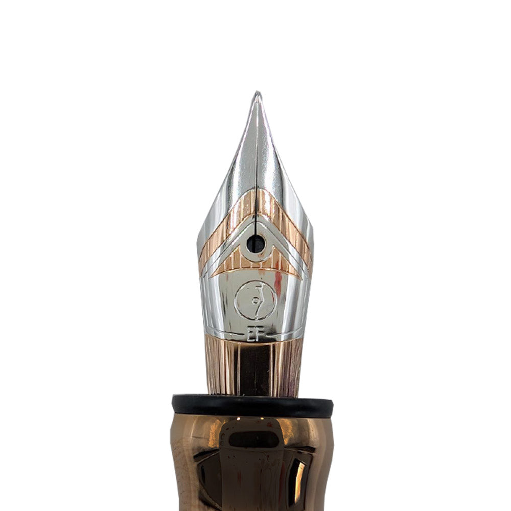 Otto Hutt Design 06 Nib Unit Steel Broad Rose Gold Plated Bicolour