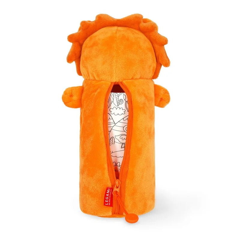 Legami Plush Pencil Case Lion