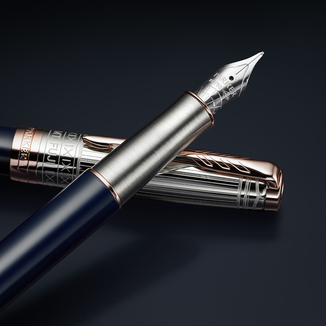 Parker Sonnet Intrepid Journeys Collection Fountain Pen Mt. Fuji Edition