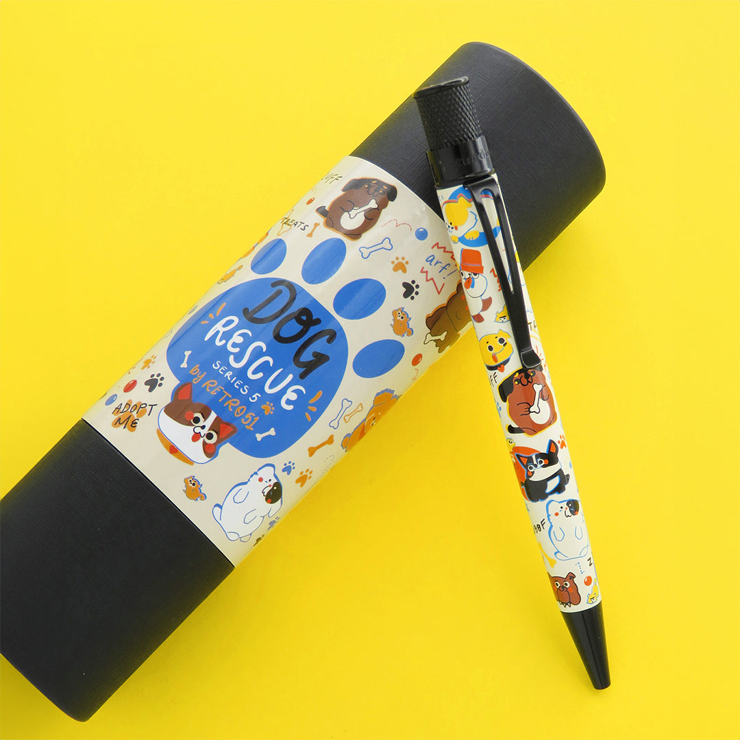 Retro 51 Tornado Rollerball Pen Dog Rescue #5