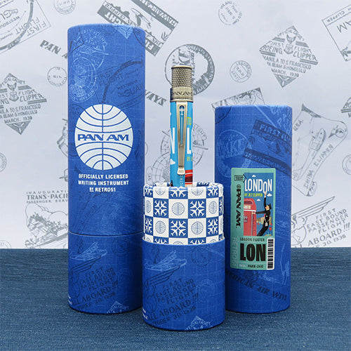 Retro 51 Pan Am London Poster Rollerball Pen