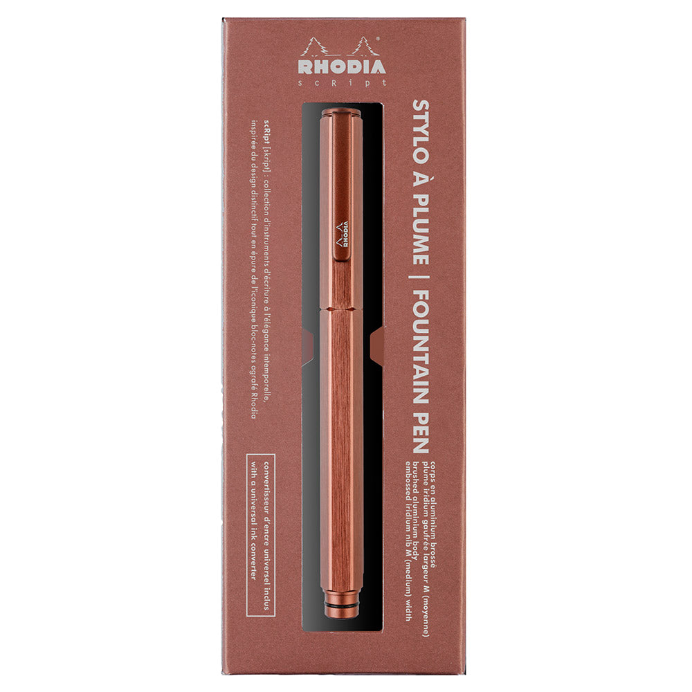 Rhodia scRipt Fountain Pen Brown