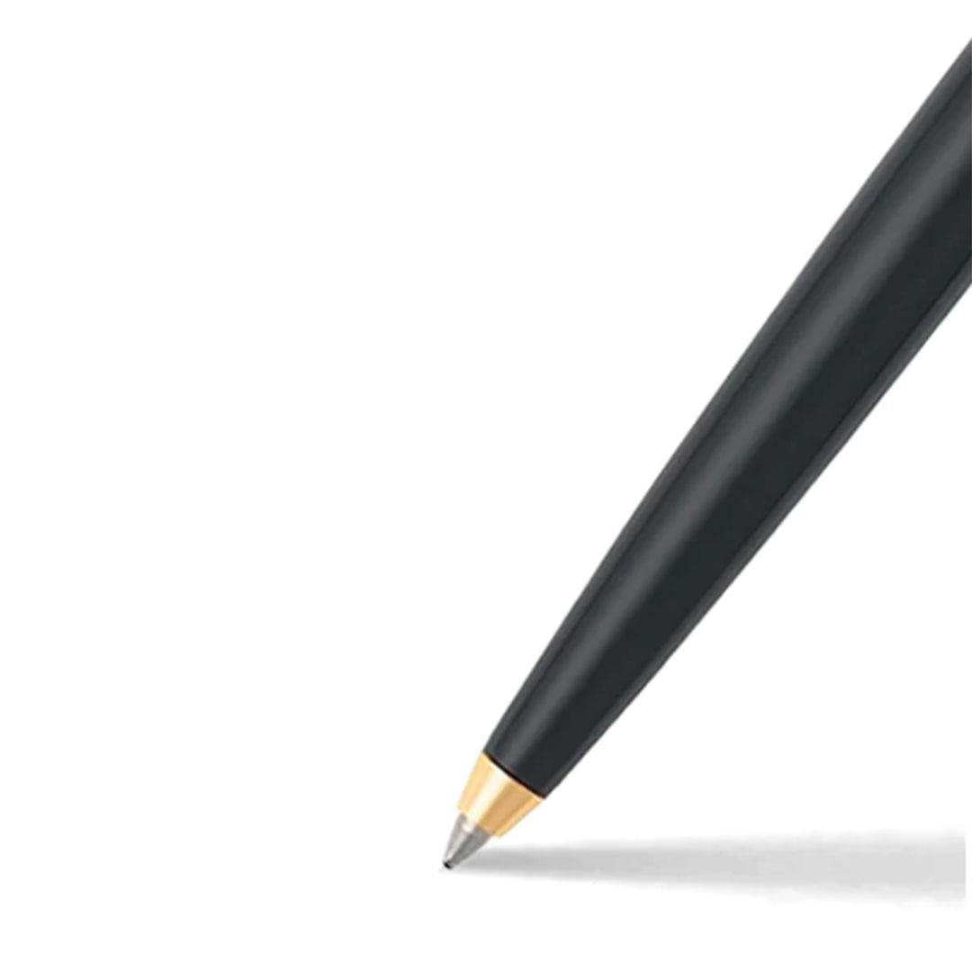 Sheaffer Sagaris E9471 Ballpoint Pen Glossy Black with Gold Tone Trim