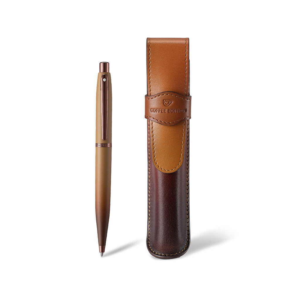 Sheaffer VFM G9428 Ballpoint Pen Coffee Edition with Pen Pouch