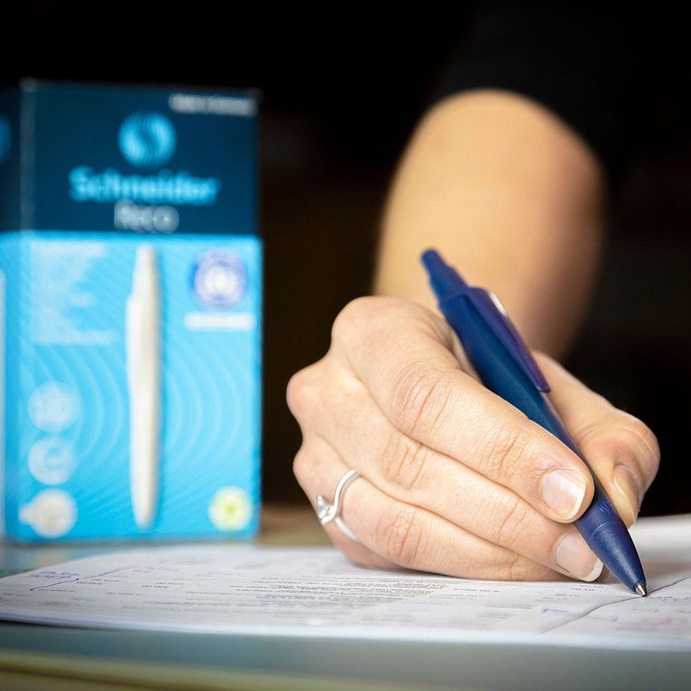 Schneider Reco Ballpoint Pen Blue Ink