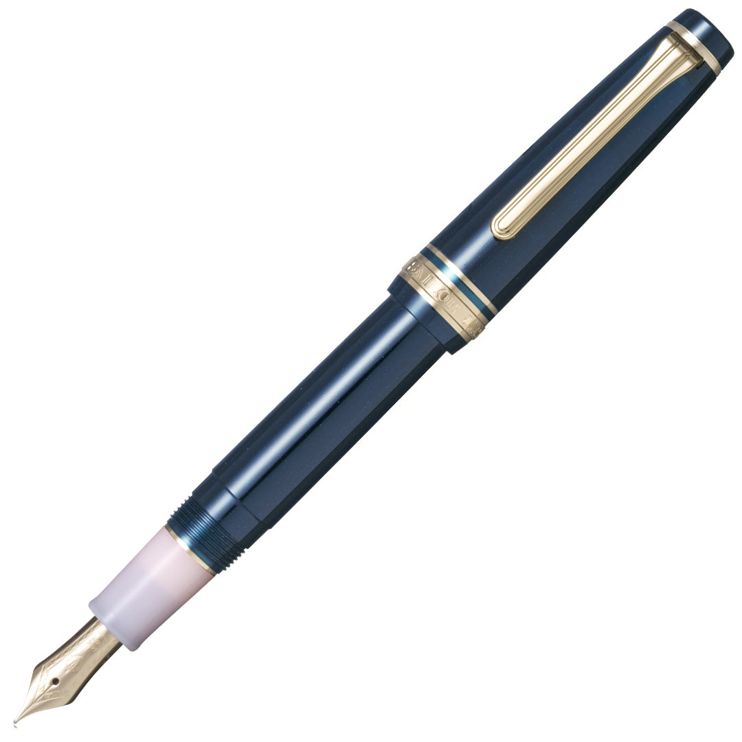 Sailor Professional Gear Slim Fountain Pen Shikiori Sansui Komakusa 14k Nib