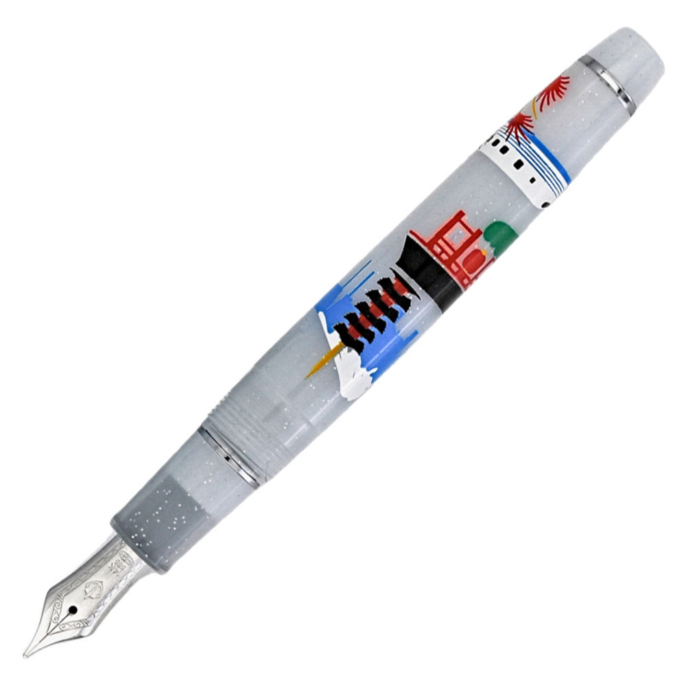 Sailor Professional Gear Slim Nihon Express Fountain Pen Tokyo 14K Nib