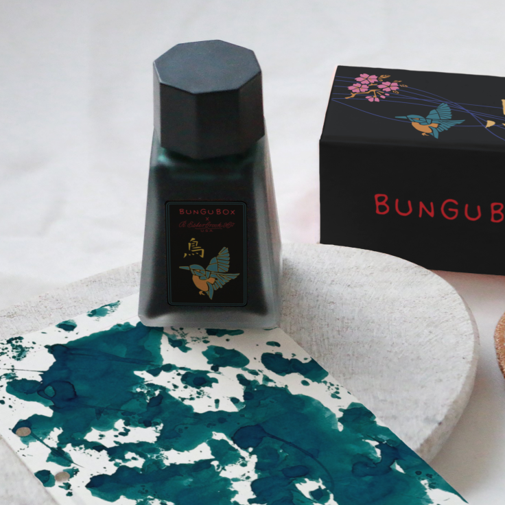 Esterbrook x BUNGUBOX Kingfisher Edition Teal Fountain Pen Ink