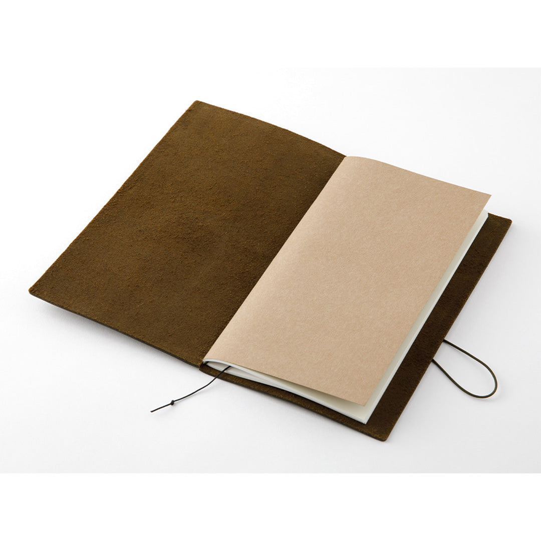 TRAVELER'S COMPANY Traveler's Notebook Leather Olive by TRAVELER'S COMPANY at Cult Pens