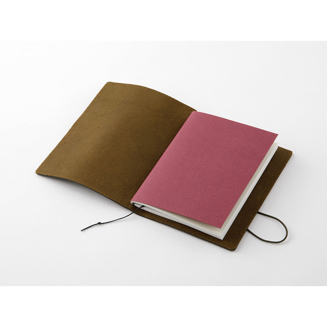 TRAVELER'S COMPANY Traveler's Notebook Leather Passport Size Olive by TRAVELER'S COMPANY at Cult Pens