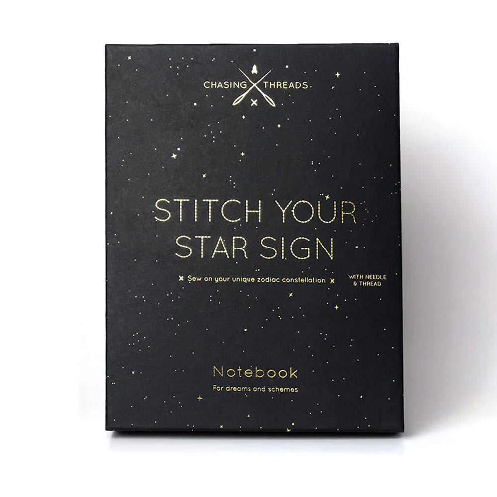 Chasing Threads Stitch Star Sign Notebook