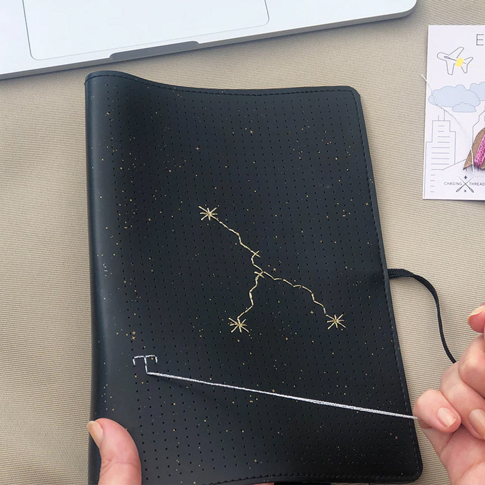Chasing Threads Stitch Star Sign Notebook