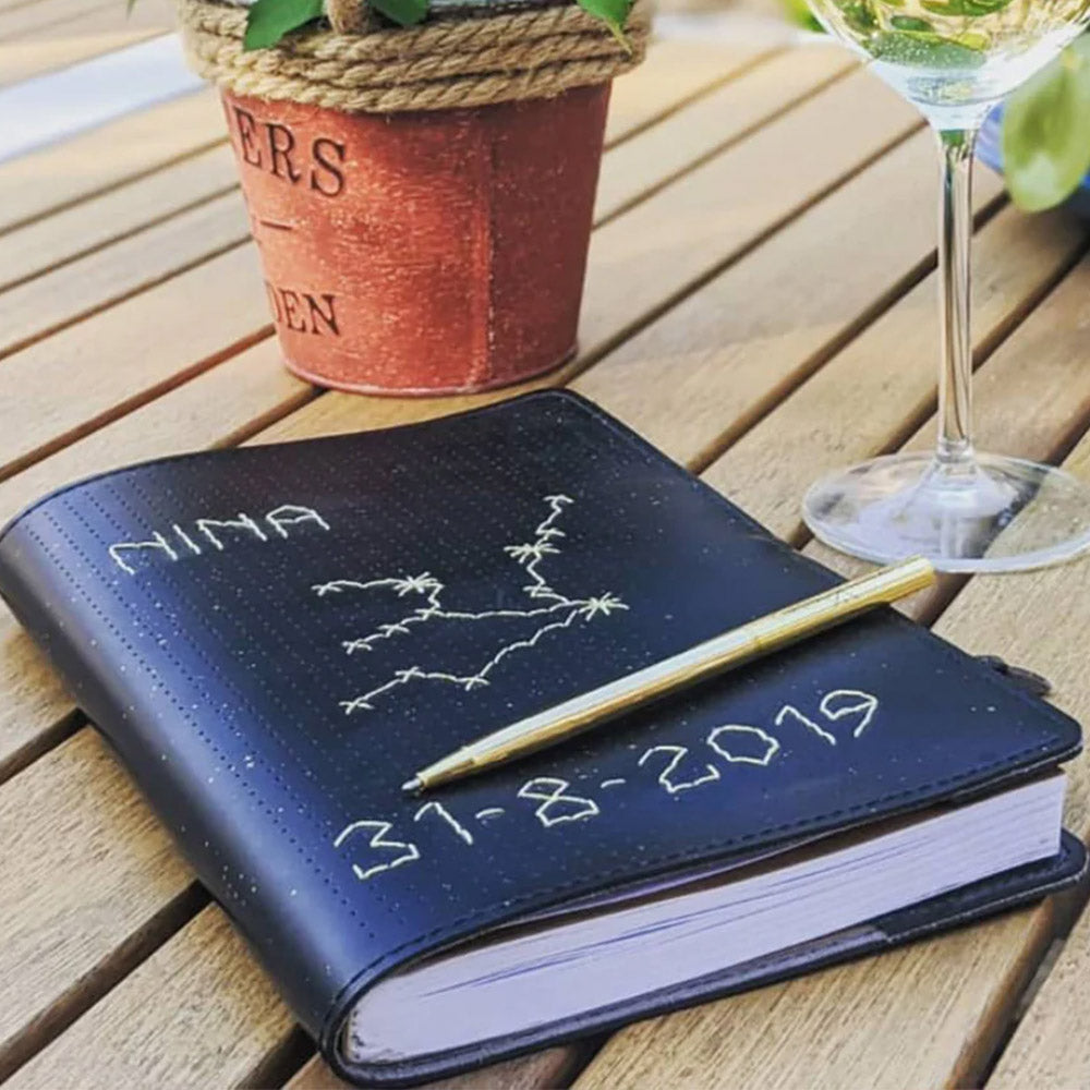 Chasing Threads Stitch Star Sign Notebook